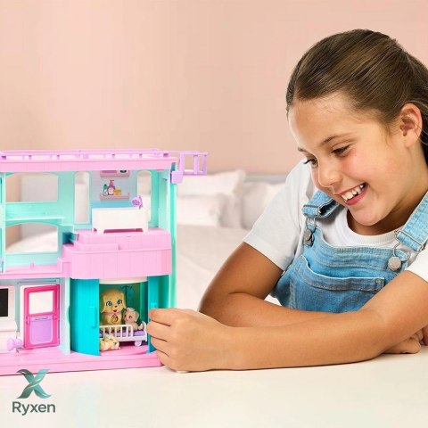 Zestaw little live pets families - klinika COBI