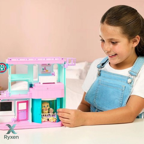 Zestaw little live pets families - klinika COBI