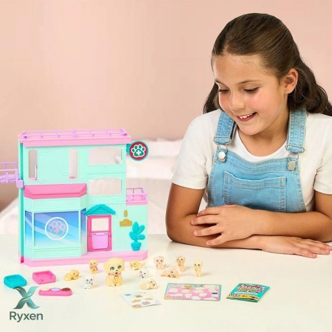 Zestaw little live pets families - klinika COBI