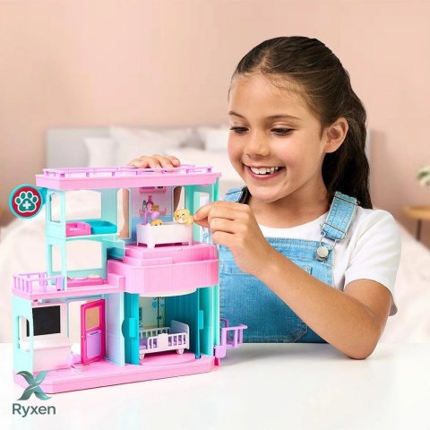 Zestaw little live pets families - klinika COBI