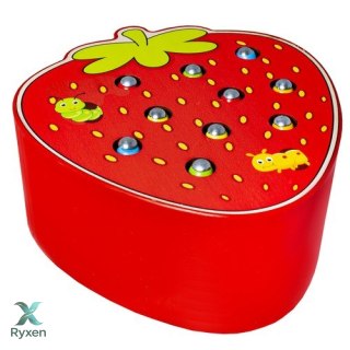 Gra drewniana truskawka 22411 KRUZZEL