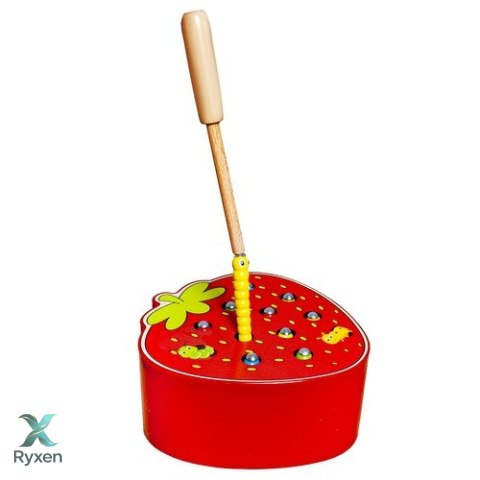 Gra drewniana truskawka 22411 KRUZZEL