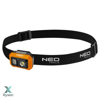 Latarka czołowa akumulatorowa 500 lm USB COB LED 12 szt. NEO TOOLS