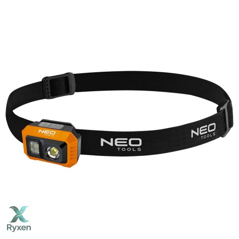 Latarka czołowa akumulatorowa 500 lm USB COB LED 12 szt. NEO TOOLS