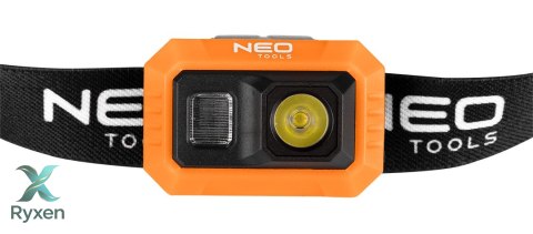 Latarka czołowa akumulatorowa 500 lm USB COB LED 12 szt. NEO TOOLS