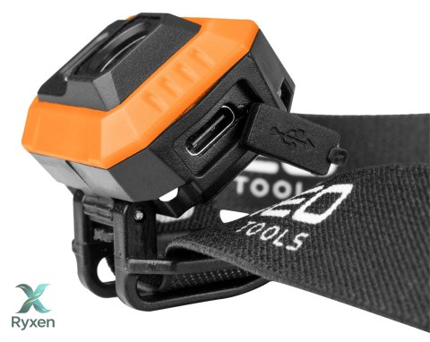 Latarka czołowa akumulatorowa 500 lm USB COB LED 12 szt. NEO TOOLS