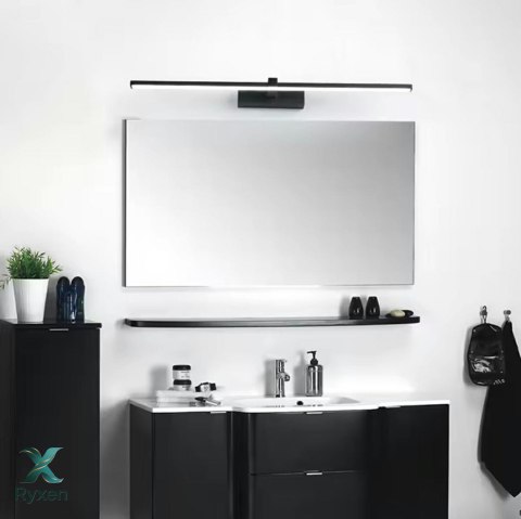ZD122 Lampa led nad lustro 60cm black ATL