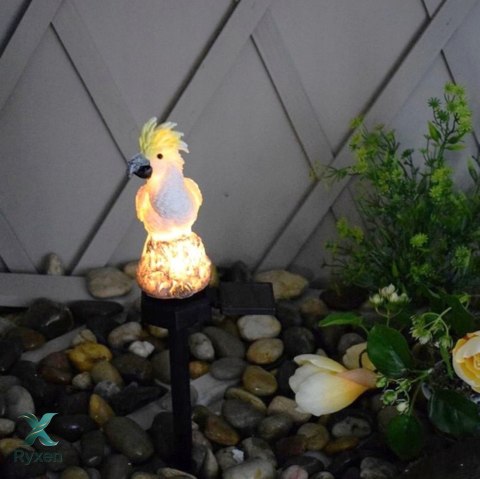 ZD50S Lampa solarna led papuga biała ATL