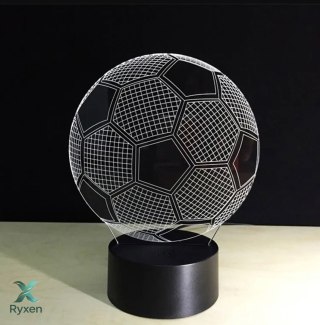 ZD98 Lampka nocna piłka nożna 3d led ATL