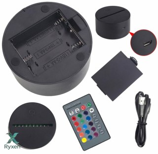 ZD98C Lampka nocna dłonie 3d led ATL