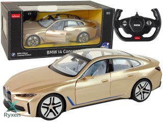 Auto BMW I4 Samochód Zdalnie Sterowany RC Rastar Złoty 1:14 RASTAR