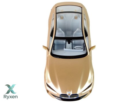 Auto BMW I4 Samochód Zdalnie Sterowany RC Rastar Złoty 1:14 RASTAR