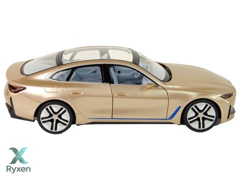 Auto BMW I4 Samochód Zdalnie Sterowany RC Rastar Złoty 1:14 RASTAR