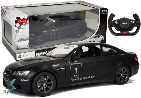 Auto BMW M3 Samochód Sportowy Zdalnie Sterowany RC Rastar Czarny 1:14 RASTAR