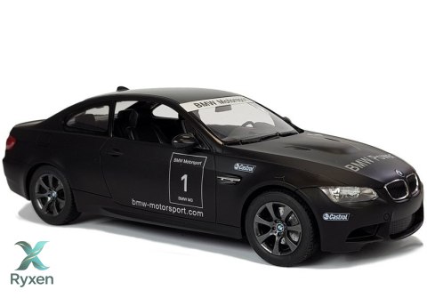 Auto BMW M3 Samochód Sportowy Zdalnie Sterowany RC Rastar Czarny 1:14 RASTAR