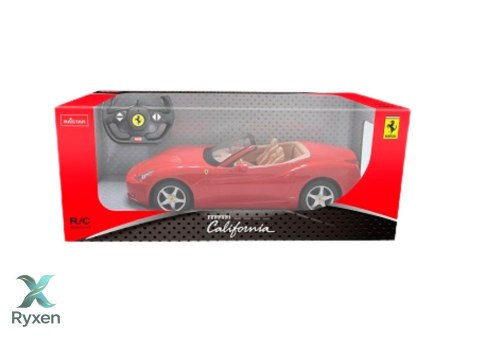 Auto Ferrari California Samochód Zdalnie Sterowany RC Czerwony 1:24 RASTAR