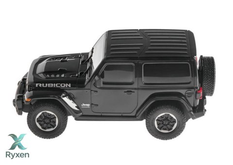 Auto JEEP Wrangler JL Rubicon Zdalnie Sterowany RC Rastar Czarny 1:24 RASTAR