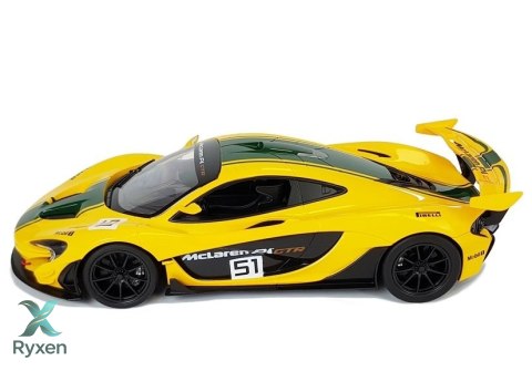 Auto McLaren P1 GTR Samochód Zdalnie Sterowany RC Rastar Żółty 1:14 RASTAR