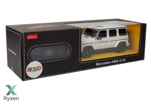 Auto Mercedes AMG G63 Samochód Zdalnie Sterowany RC Biały 1:24 RASTAR