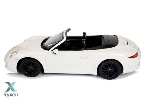 Auto Porsche 911 Carrera S Samochód Zdalnie Sterowane RC Rastar Białe 1:12 RASTAR