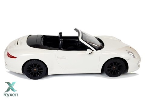 Auto Porsche 911 Carrera S Samochód Zdalnie Sterowane RC Rastar Białe 1:12 RASTAR