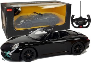 Auto Porsche 911 Carrera S Samochód Zdalnie Sterowane RC Rastar Czarny 1:12 RASTAR