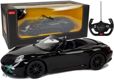 Auto Porsche 911 Carrera S Samochód Zdalnie Sterowane RC Rastar Czarny 1:12 RASTAR