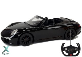 Auto Porsche 911 Carrera S Samochód Zdalnie Sterowane RC Rastar Czarny 1:12 RASTAR
