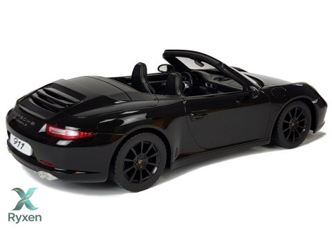 Auto Porsche 911 Carrera S Samochód Zdalnie Sterowane RC Rastar Czarny 1:12 RASTAR
