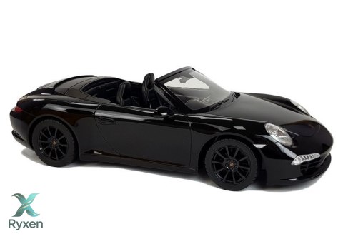Auto Porsche 911 Carrera S Samochód Zdalnie Sterowane RC Rastar Czarny 1:12 RASTAR