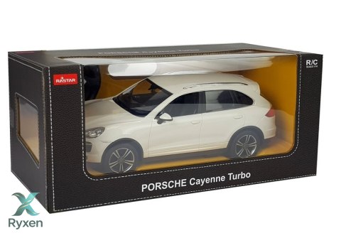 Auto Porsche Cayenne Samochód Zdalnie Sterowane RC Rastar Białe 1:14 RASTAR