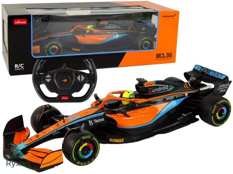 Auto Wyścigowe McLaren F1 Zdalnie Sterowany RC Rastar Pomarańczowy 1:12 RASTAR