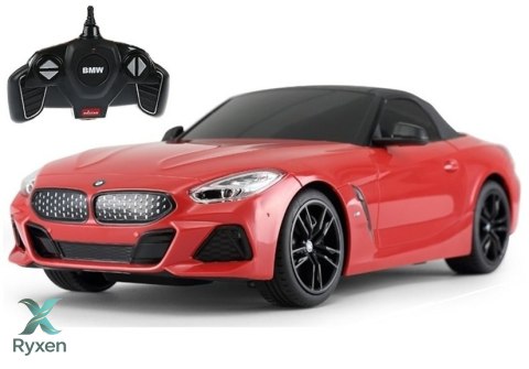 Auto Zdalnie Sterowane R/C BMW Z4 Roadster Rastar 1:18 Czerwone RASTAR