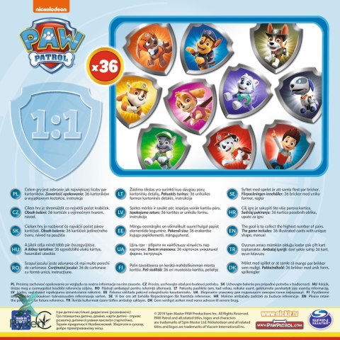 Gra Memos Psi Patrol Trefl 01892 TREFL GRY