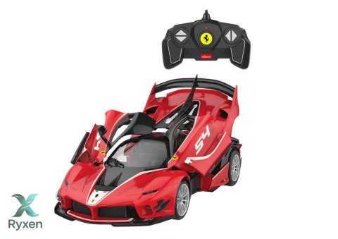 Klocki Konstrukcyjne Auto RC Rastar 1:18 Ferrari FXXK EVO Czerwone 88 el. RASTAR