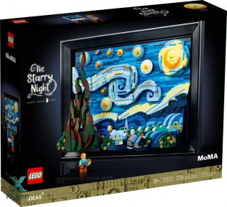 Klocki ideas 21333 gwiaździsta noc vincenta van gogha LEGO