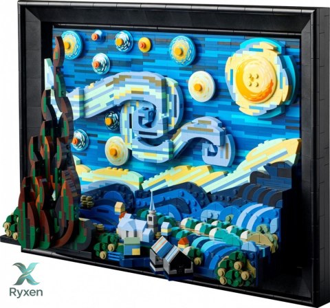 Klocki ideas 21333 gwiaździsta noc vincenta van gogha LEGO