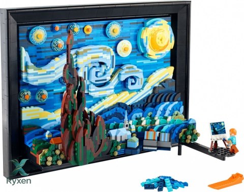 Klocki ideas 21333 gwiaździsta noc vincenta van gogha LEGO