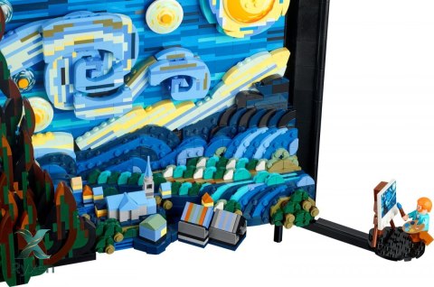 Klocki ideas 21333 gwiaździsta noc vincenta van gogha LEGO