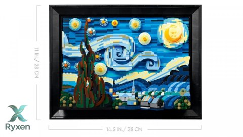 Klocki ideas 21333 gwiaździsta noc vincenta van gogha LEGO