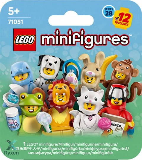 Klocki minifigures 71051 minifigurki seria 28 - zwierzęta (sztuka) LEGO