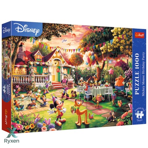 Puzzle - 1000 - Premium Plus - Disney - Przyjęcie urodzinowe Myszki Miki - Trefl 10915 TREFL PUZZLE