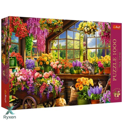 Puzzle - 1000 Premium Plus - Przygotowania do wiosny - Trefl 10840 TREFL PUZZLE