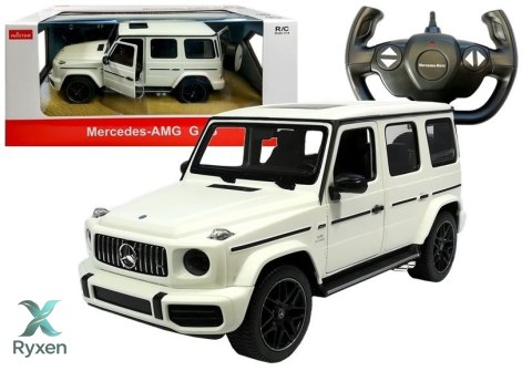 Samochód Terenowy Mercedes G63 Rastar Zdalnie Sterowany R/C Biały 1:14 RASTAR