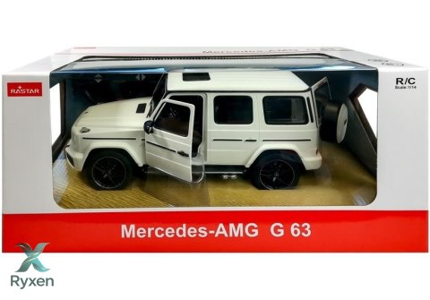 Samochód Terenowy Mercedes G63 Rastar Zdalnie Sterowany R/C Biały 1:14 RASTAR