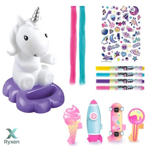 Zestaw kreatywny dekorożce jednorożec deluxe kawaii style EPEE