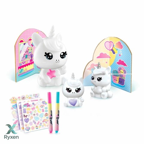 Zestaw kreatywny dekorożce rodzinka jednorożców kawaii style EPEE