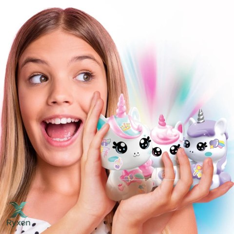 Zestaw kreatywny dekorożce rodzinka jednorożców kawaii style EPEE