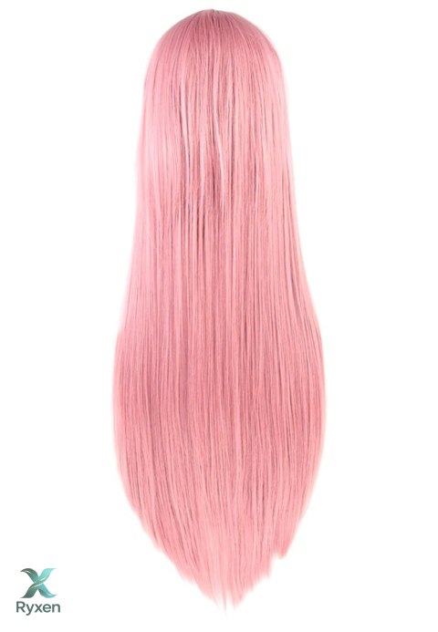 BQ3D Peruka włosy 80cm różowe cosplay ATL