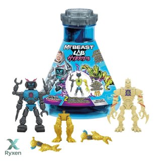 Figurki mr beast lab - hybrydy multipack COBI